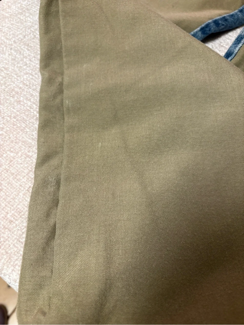 Browning Two-Tone Blue and khaki Straight Jeans Size 34/34